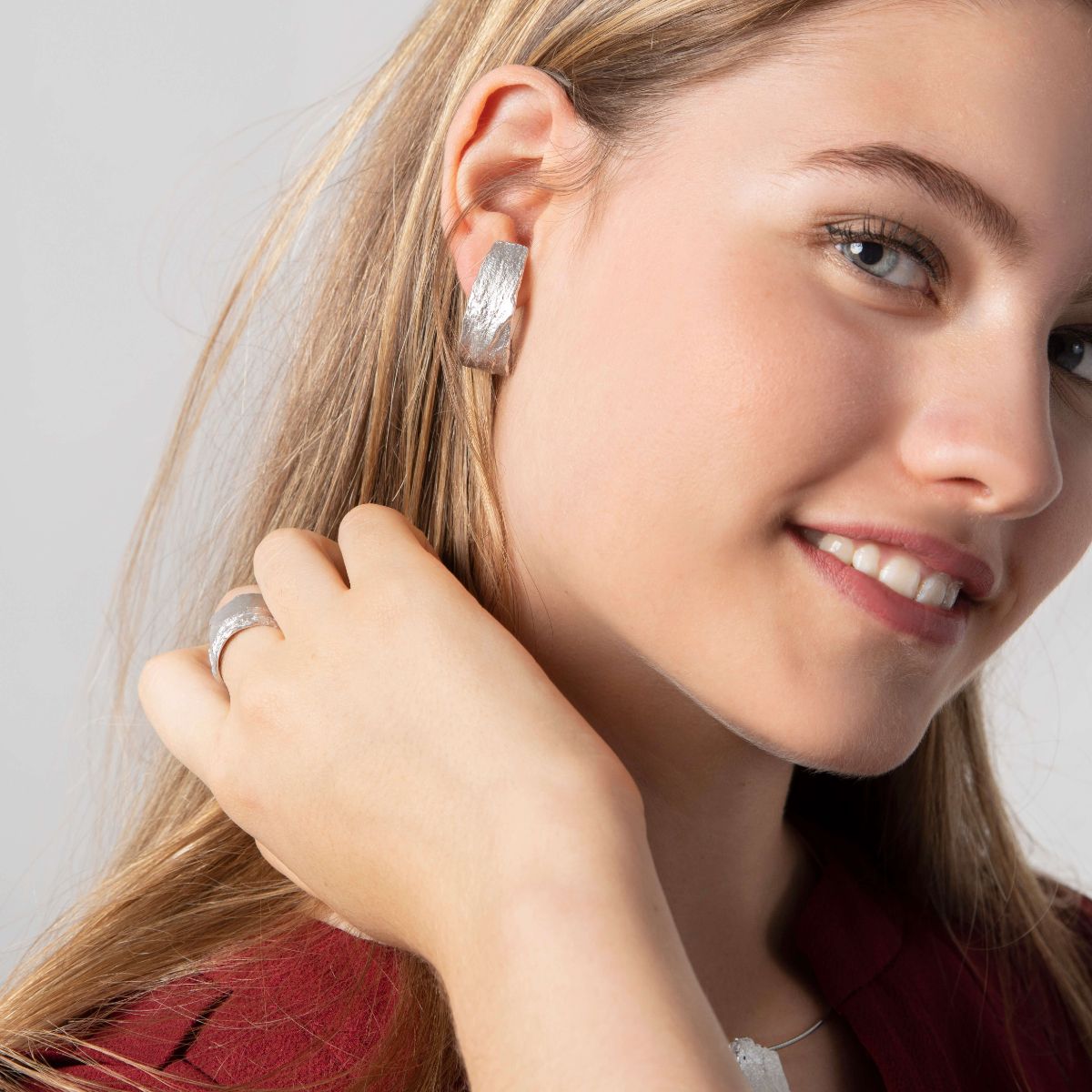 PENDIENTES PIZARRA MATE PETRA