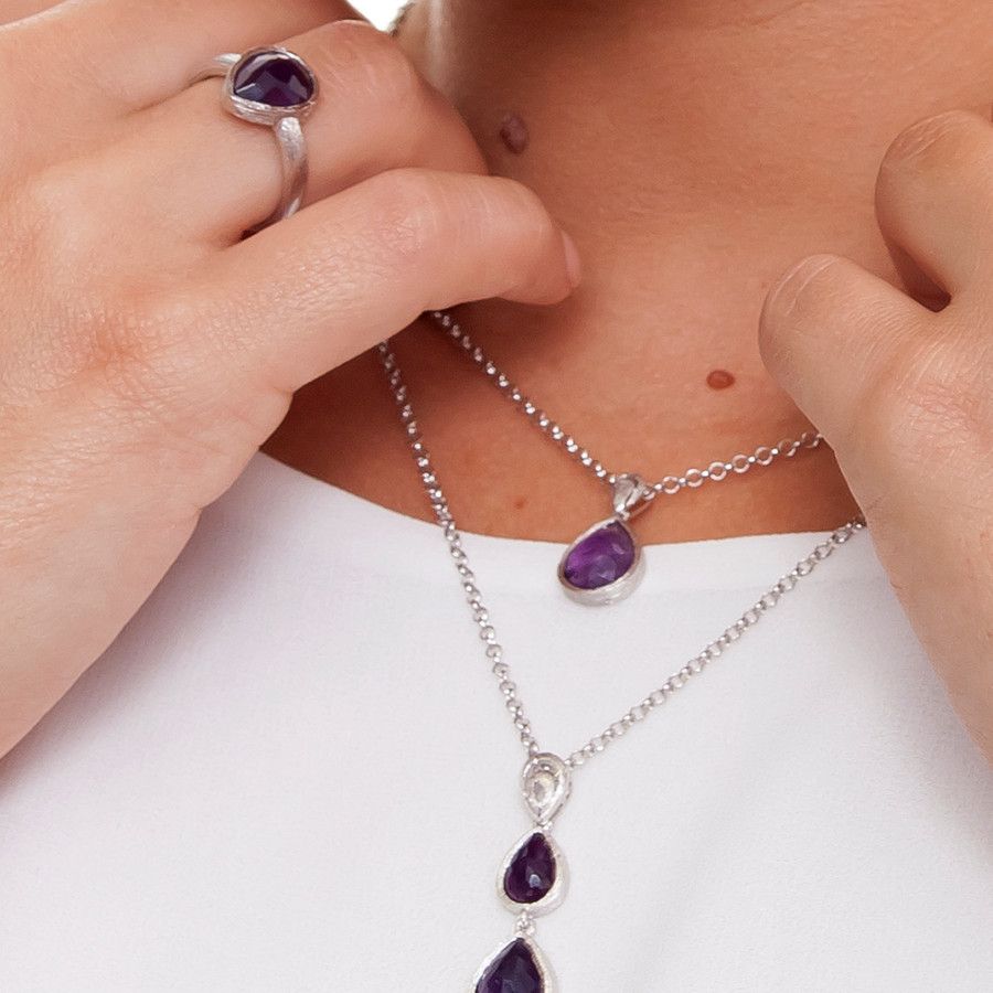 ANILLO TALIA AMATISTA