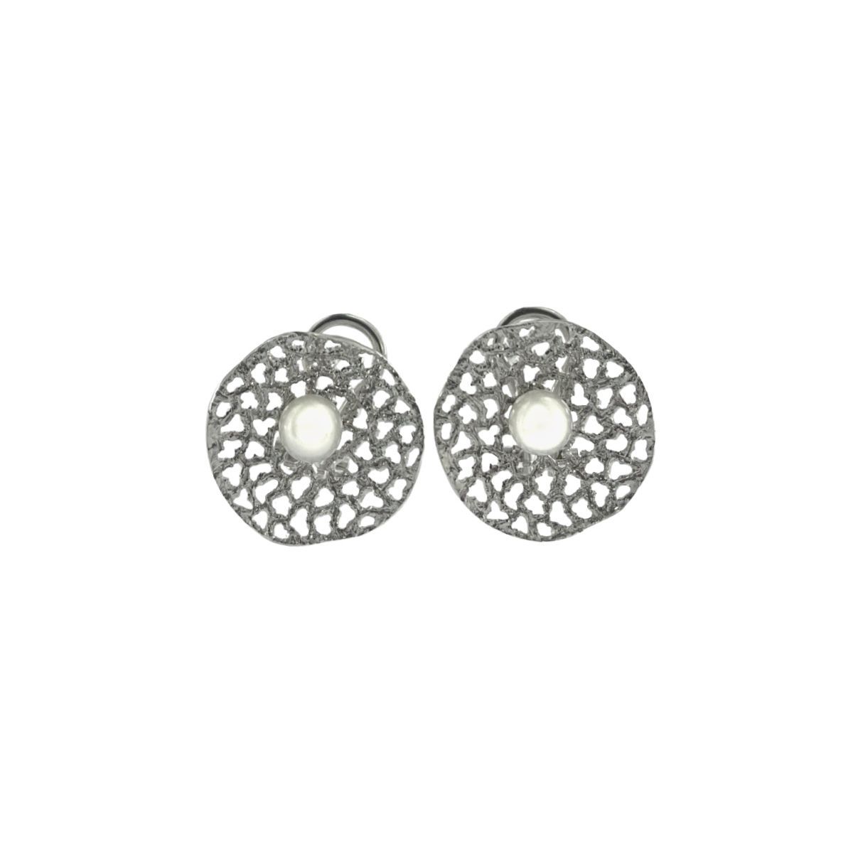 PENDIENTES FEDRA CON PERLA