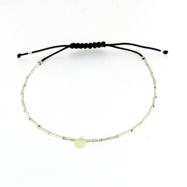 PULSERA PLATA CON OPALO
