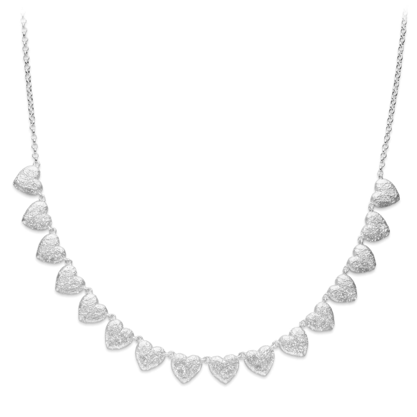 COLLAR DE CORAZONES "COEUR"