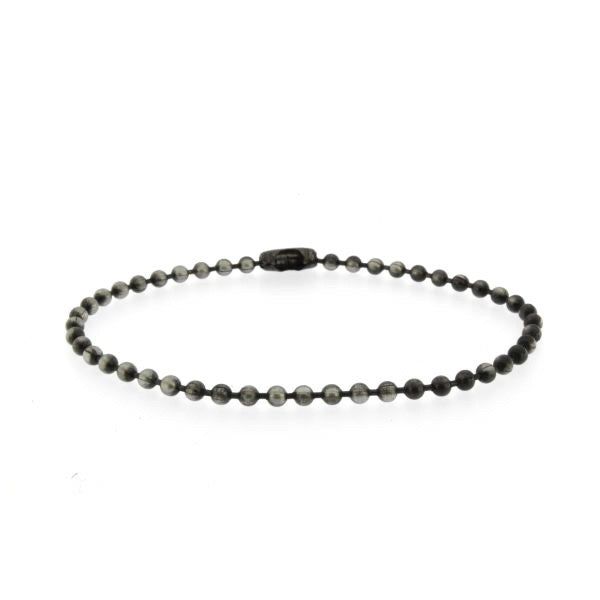 PULSERA HOMBRE CADENA DE BOLAS ACERO