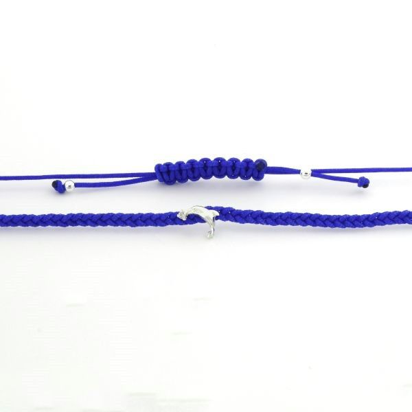 PULSERA MACRAME CON DELFIN