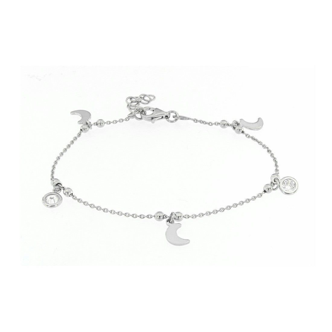 PULSERA LUNAS Y CRISTALES