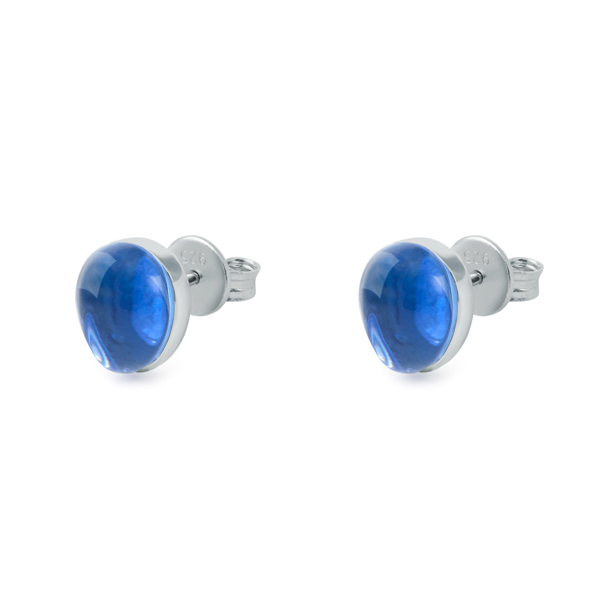 PENDIENTES AVA PEQUEÑOS AZULES