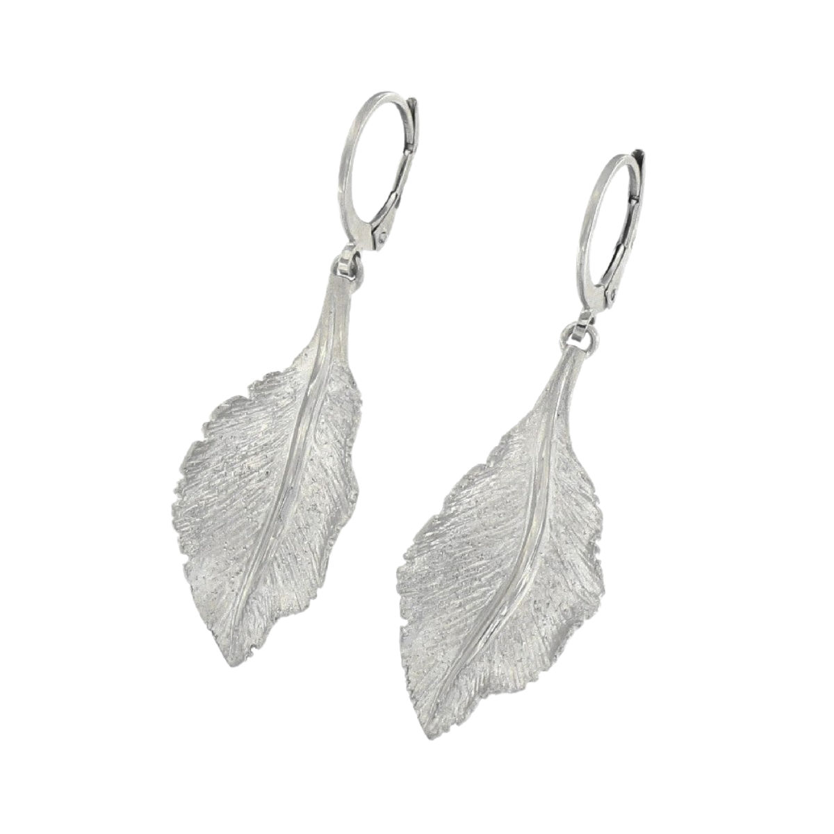 PENDIENTES HOJA DE GANCHO