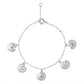 PULSERA MAZE BLANCO Y AZUL DE PLATA