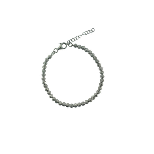 PULSERA BOLAS GRABADAS DE PLATA