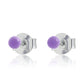 PENDIENTES BOLITA ESMALTADA Ø3MM