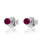 PENDIENTES BOLITA ESMALTADA Ø3MM