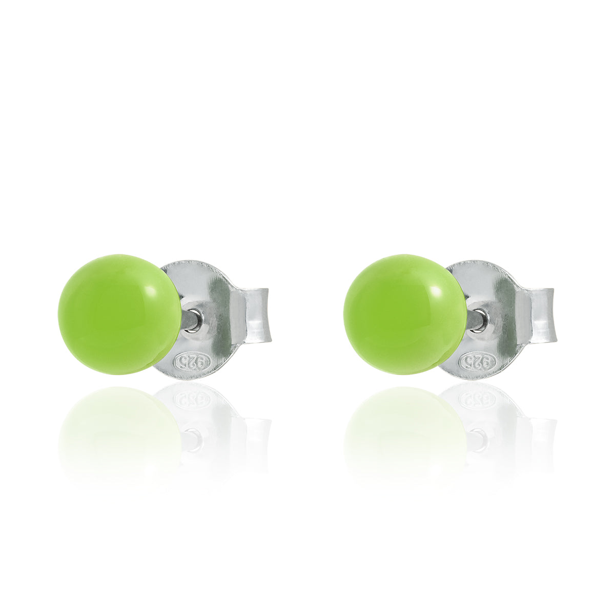 PENDIENTES BOLITA ESMALTADA Ø5MM