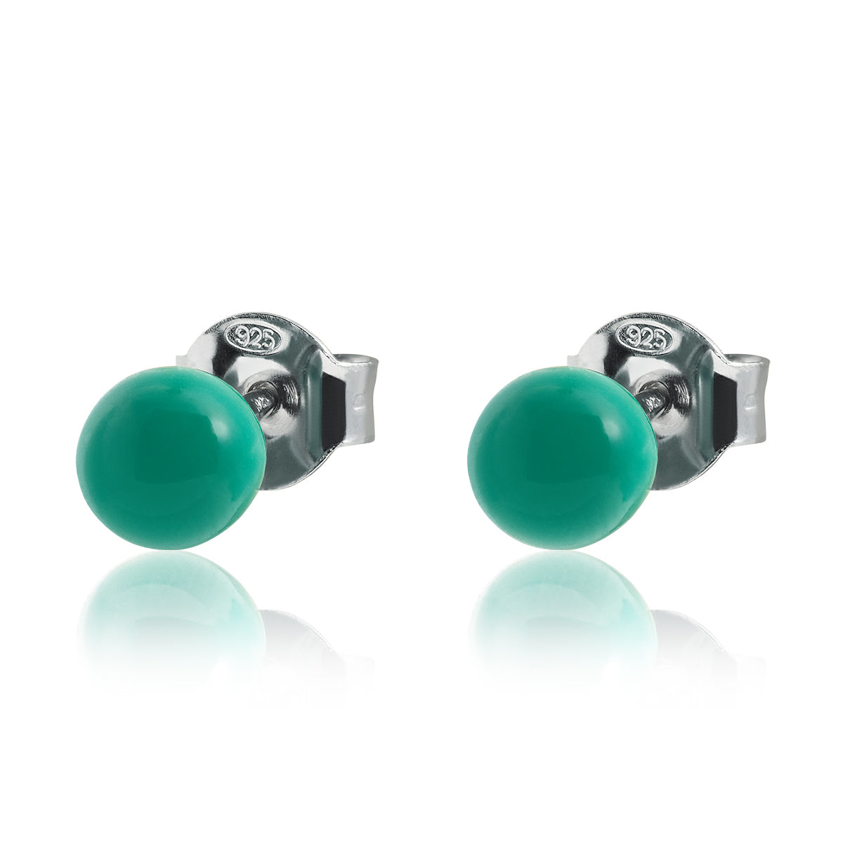 PENDIENTES BOLITA ESMALTADA Ø5MM