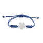 PULSERA LILA CORDON MACRAME